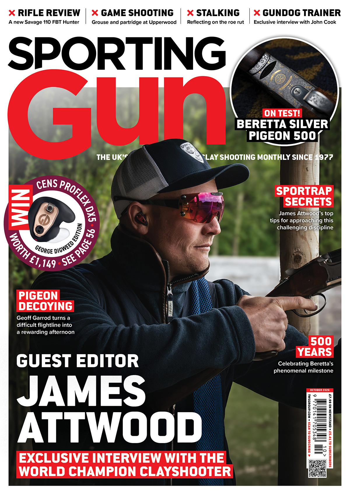 Sporting Gun October 2026 cover