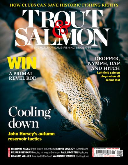 Trout & Salmon October 2026 cover